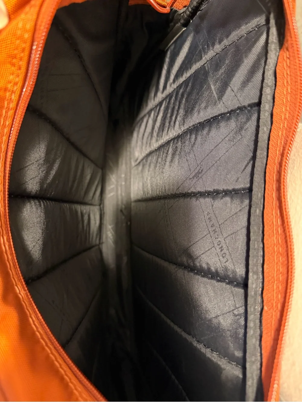 Longchamp Burnt Orange Travel Briefcase Bag